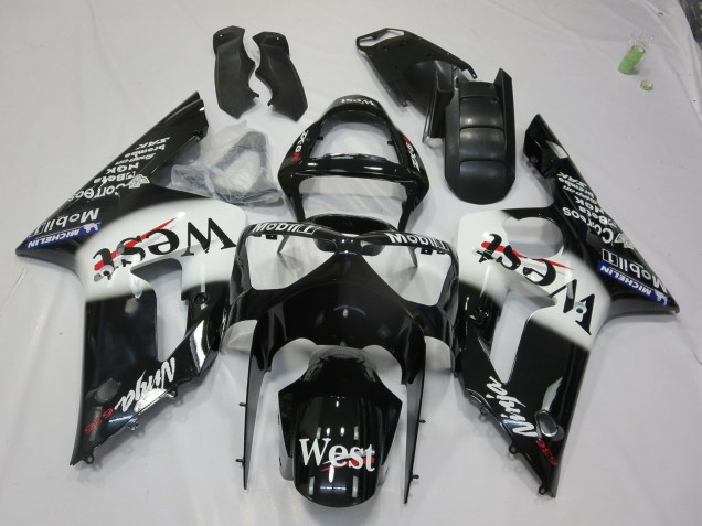 2003-2004 West Kawasaki ZX6R Carénage Moto 2003-2004 West Kawasaki ZX6R Carénage Moto