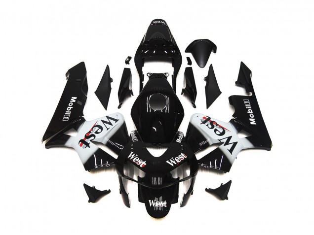 2003-2004 West Mobil 1 Honda CBR600RR Carénage Moto 2003-2004 West Mobil 1 Honda CBR600RR Carénage Moto