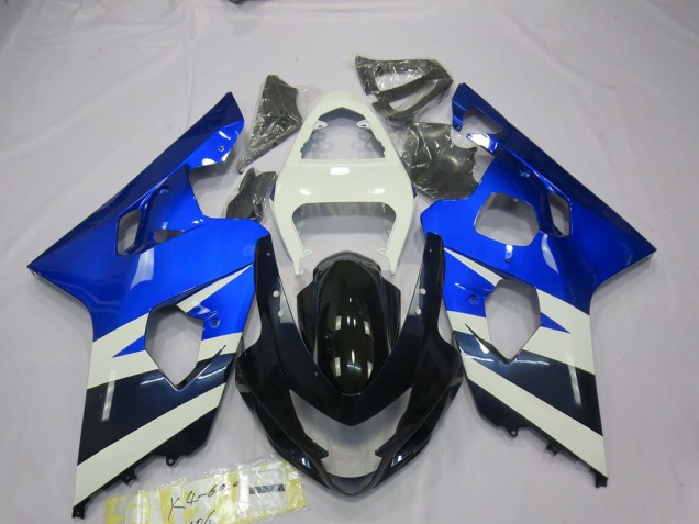 2004-2005 Bleu Blanc Suzuki GSXR 600-750 Carénage Moto 2004-2005 Bleu Blanc Suzuki GSXR 600-750 Carénage Moto