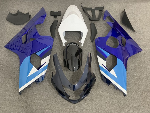 2004-2005 Bleu Suzuki GSXR 600-750 Carénage Moto 2004-2005 Bleu Suzuki GSXR 600-750 Carénage Moto
