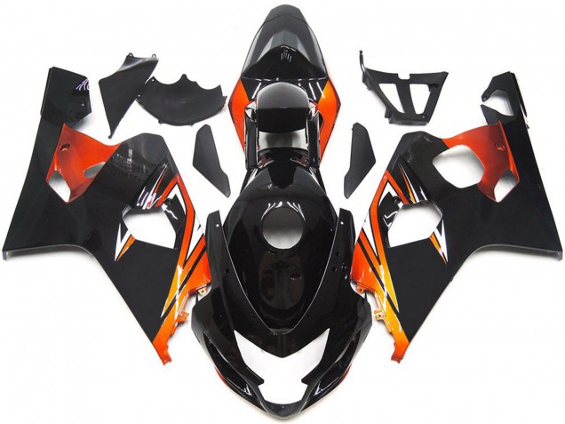 2004-2005 Bronze Orange OEM Style Personnalisé Suzuki GSXR 600-750 Carénage Moto 2004-2005 Bronze Orange OEM Style Personnalisé Suzuki GSXR 600-750 Carénage Moto
