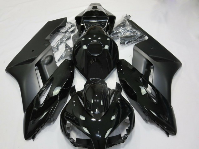 2004-2005 Noir Mat & Brillant Honda CBR1000RR Carénage Moto 2004-2005 Noir Mat & Brillant Honda CBR1000RR Carénage Moto