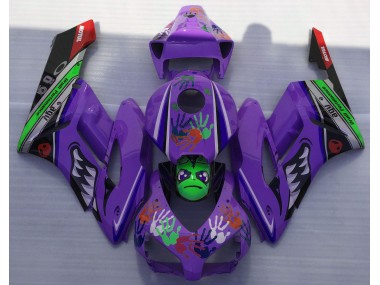 2004-2005 Requin Violet Honda CBR1000RR Carénage Moto