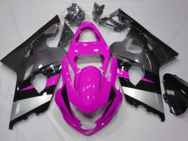 2004-2005 Rose & Argent Suzuki GSXR 600-750 Carénage Moto