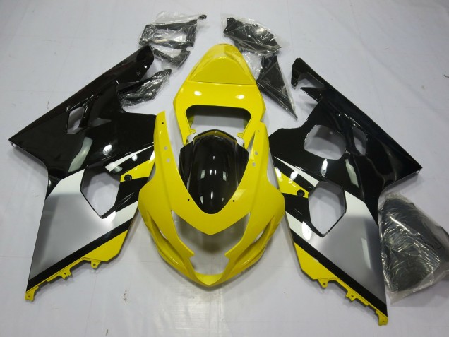 2004-2005 Style Jaune OEM Suzuki GSXR 600-750 Carénage Moto 2004-2005 Style Jaune OEM Suzuki GSXR 600-750 Carénage Moto