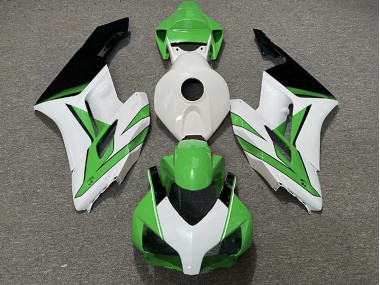 2004-2005 Vert Blanc & Noir Brillant Honda CBR1000RR Carénage Moto