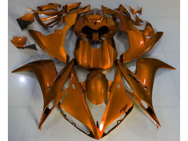 2004-2006 Orange Foncé Yamaha R1 Carénage Moto