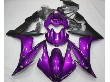2004-2006 Violet Brillant & Noir Yamaha R1 Carénage Moto