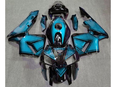 2005-2006 Bleu Clair Profond Honda CBR600RR Carénage Moto