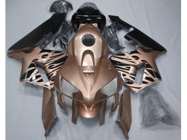 2005-2006 Bronze Flamme Honda CBR600RR Carénage Moto