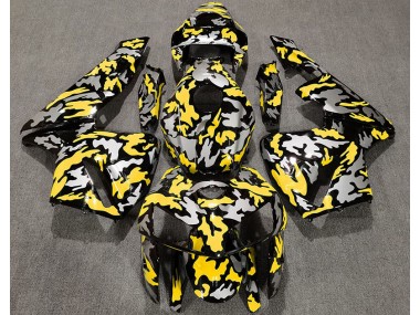 2005-2006 Camouflage & Jaune Honda CBR600RR Carénage Moto