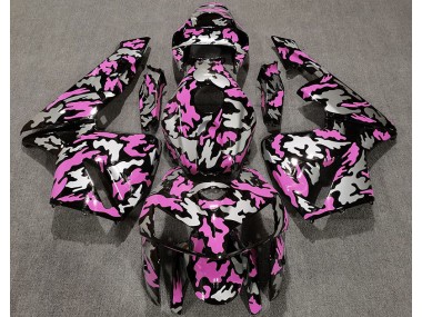 2005-2006 Camouflage & Rose Clair Honda CBR600RR Carénage Moto