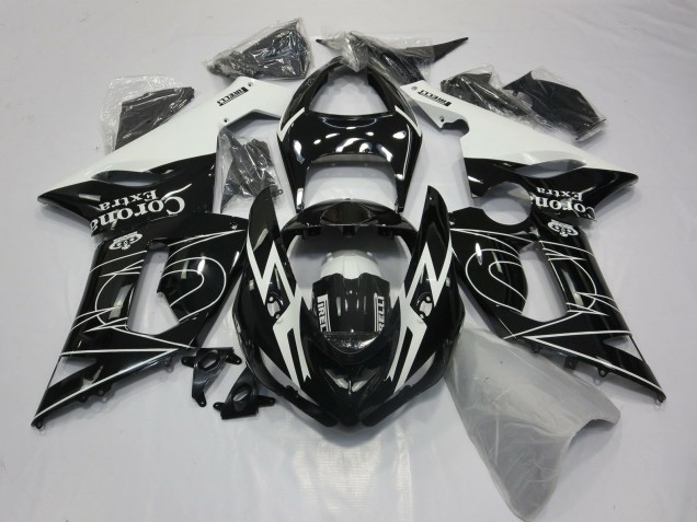 2005-2006 Corona Extra Kawasaki ZX6R Carénage Moto 2005-2006 Corona Extra Kawasaki ZX6R Carénage Moto