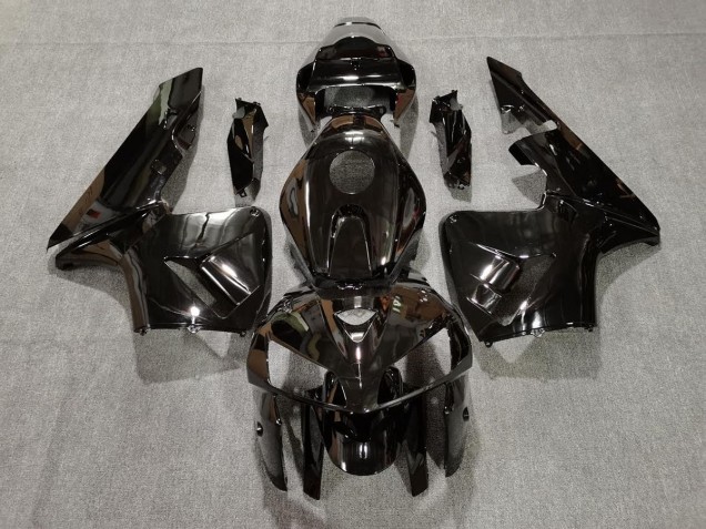 2005-2006 Noir Brillant Honda CBR600RR Carénage Moto 2005-2006 Noir Brillant Honda CBR600RR Carénage Moto