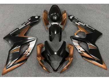 2005-2006 Noir Mat & Bronze Suzuki GSXR 1000 Carénage Moto