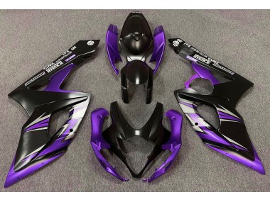 2005-2006 Noir Mat & Violet Suzuki GSXR 1000 Carénage Moto