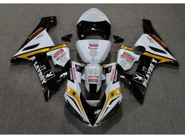 2005-2006 Or Playboy Kawasaki ZX6R Carénage Moto