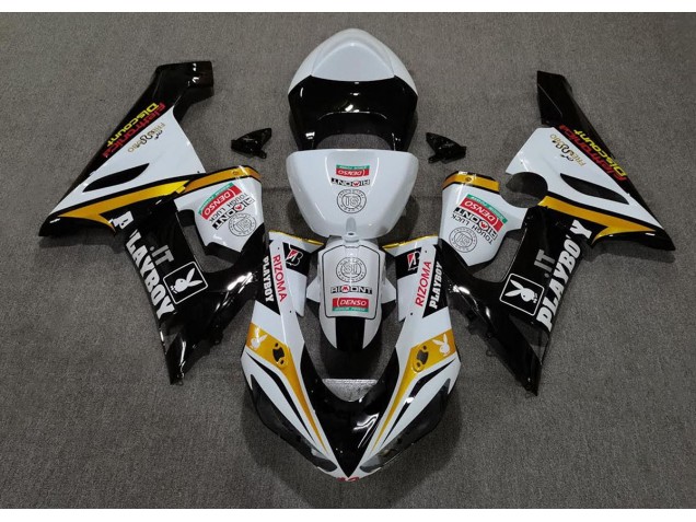 2005-2006 Or Playboy Kawasaki ZX6R Carénage Moto