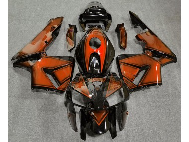 2005-2006 Orange Foncé Honda CBR600RR Carénage Moto