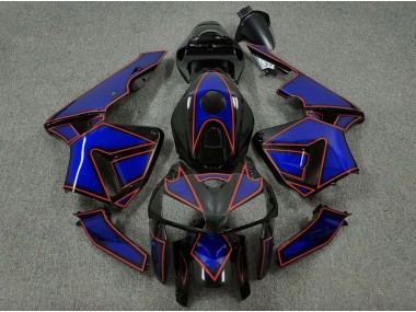 2005-2006 Tortue Bleue & Rouge Honda CBR600RR Carénage Moto