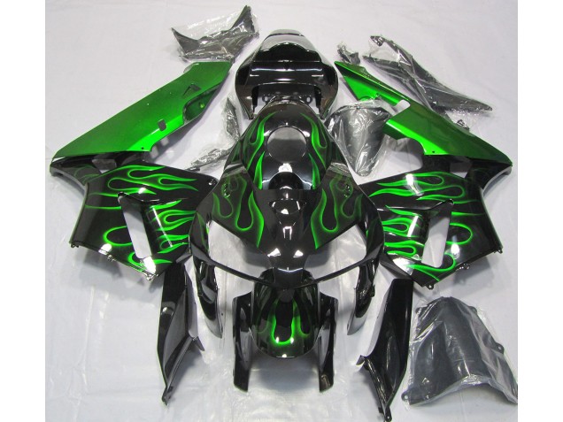 2005-2006 Verde Vibrante Fiamma Honda CBR600RR Carénage Moto