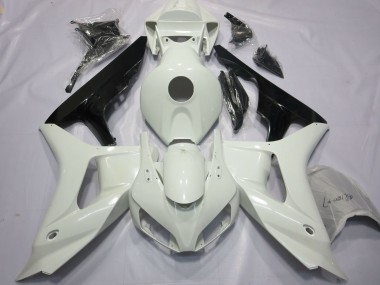 2006-2007 Blanc & Noir Honda CBR1000RR Carénage Moto