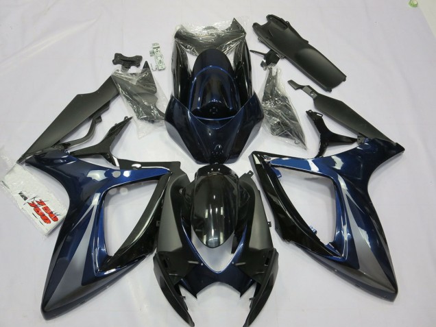 2006-2007 Bleu & Gris Suzuki GSXR 600-750 Carénage Moto 2006-2007 Bleu & Gris Suzuki GSXR 600-750 Carénage Moto