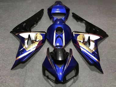 2006-2007 Bleu & Or Honda CBR1000RR Carénage Moto