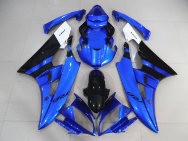 2006-2007 Bleu Personnalisé Yamaha R6 Carénage Moto