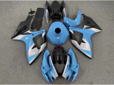 2006-2007 Conception Bleu Clair Suzuki GSXR 600-750 Carénage Moto