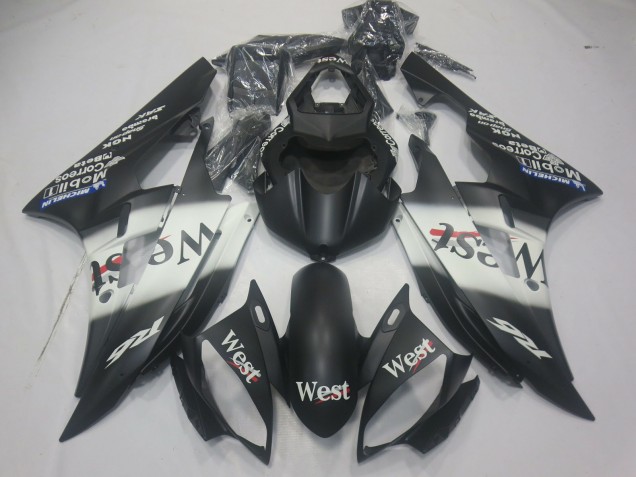 2006-2007 Mat West Yamaha R6 Carénage Moto
