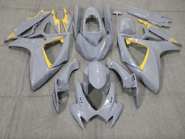 2006-2007 Nardo & Garniture Jaune Suzuki GSXR 600-750 Carénage Moto