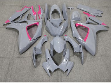 2006-2007 Nardo & Garniture Rose Suzuki GSXR 600-750 Carénage Moto