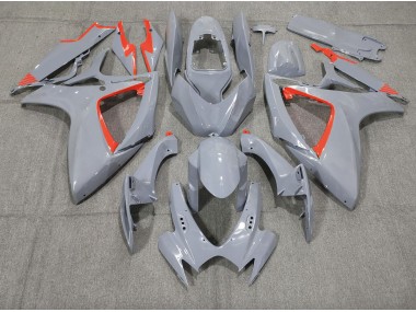 2006-2007 Nardo & Garniture Rouge Suzuki GSXR 600-750 Carénage Moto