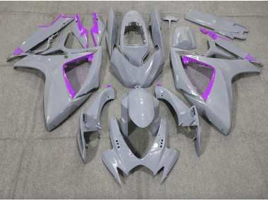 2006-2007 Nardo & Garniture Violette Suzuki GSXR 600-750 Carénage Moto