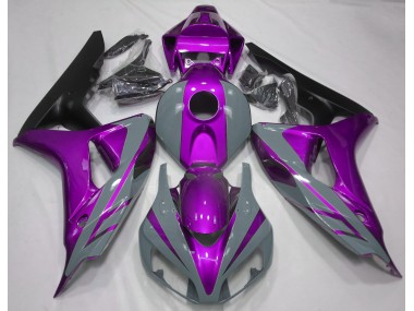 2006-2007 Nardo Gris & Violet Honda CBR1000RR Carénage Moto