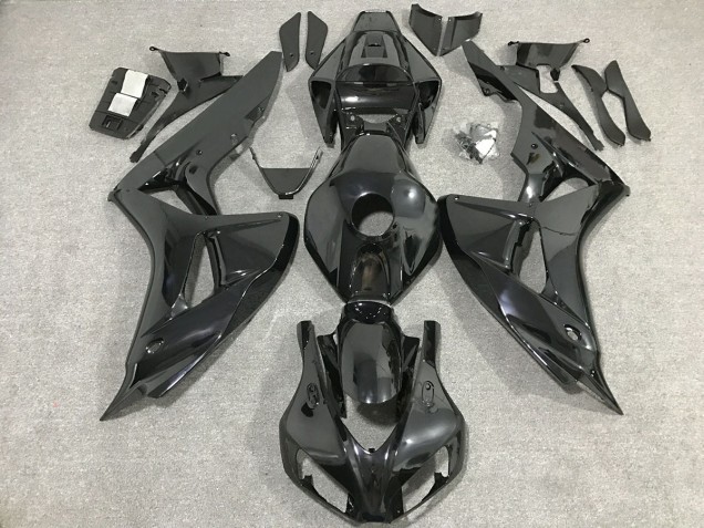2006-2007 Noir Brillant Honda CBR1000RR Carénage Moto