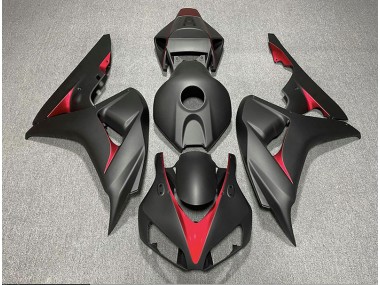 2006-2007 Noir Mat & Bleu Clair Honda CBR1000RR Carénage Moto