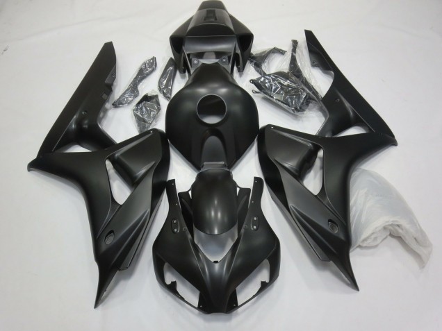 2006-2007 Noir Mat Honda CBR1000RR Carénage Moto