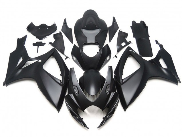 2006-2007 Noir Mat OEM Style Personnalisé Suzuki GSXR 600-750 Carénage Moto 2006-2007 Noir Mat OEM Style Personnalisé Suzuki GSXR 600-750 Carénage Moto