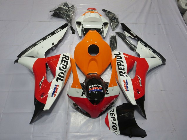 2006-2007 Orange Repsol Honda CBR1000RR Carénage Moto