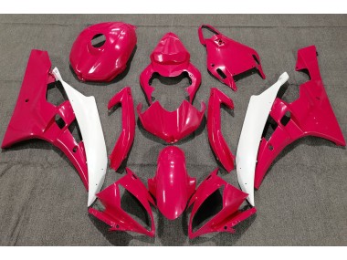 2006-2007 Rouge Perle Yamaha R6 Carénage Moto
