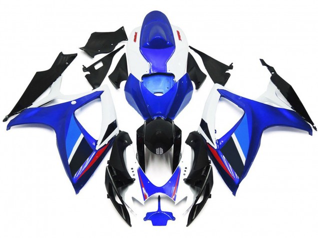 2006-2007 Style Bleu Clair & Bleu Profond OEM Avec Rouge Suzuki GSXR 600-750 Carénage Moto 2006-2007 Style Bleu Clair & Bleu Profond OEM Avec Rouge Suzuki GSXR 600-750 Carénage Moto