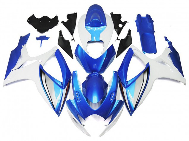2006-2007 Style Bleu Clair & Bleu Profond OEM Suzuki GSXR 600-750 Carénage Moto 2006-2007 Style Bleu Clair & Bleu Profond OEM Suzuki GSXR 600-750 Carénage Moto