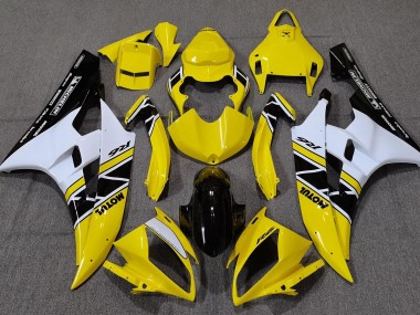 2006-2007 Style Jaune OEM Yamaha R6 Carénage Moto