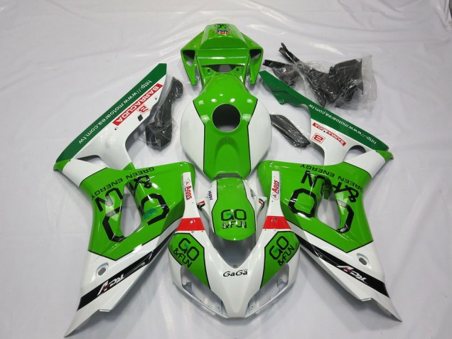 2006-2007 Vert & Blanc Honda CBR1000RR Carénage Moto