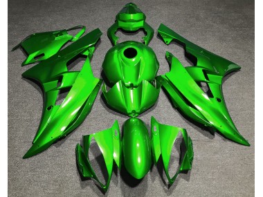 2006-2007 Vert Brillant Yamaha R6 Carénage Moto