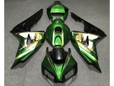2006-2007 Vert & Or Honda CBR1000RR Carénage Moto