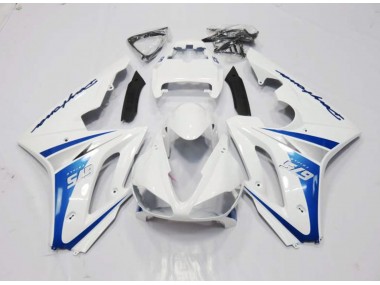 2006-2008 Style Blanc & Bleu Triumph Daytona 675 Carénage Moto