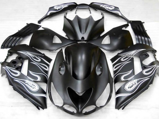 2006-2011 Mat Flamme Kawasaki ZX14R Carénage Moto 2006-2011 Mat Flamme Kawasaki ZX14R Carénage Moto